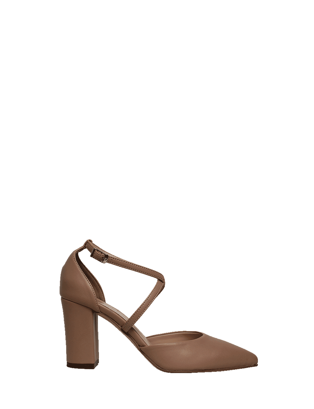 Block Leather Heel Pumps | Rodem Shoes