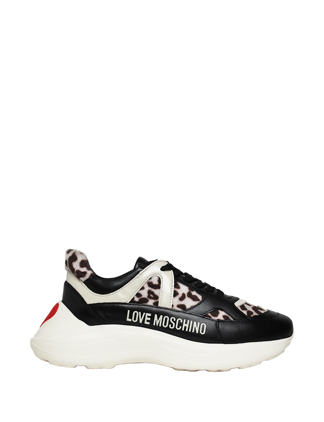 Love moschino deals super heart sneaker