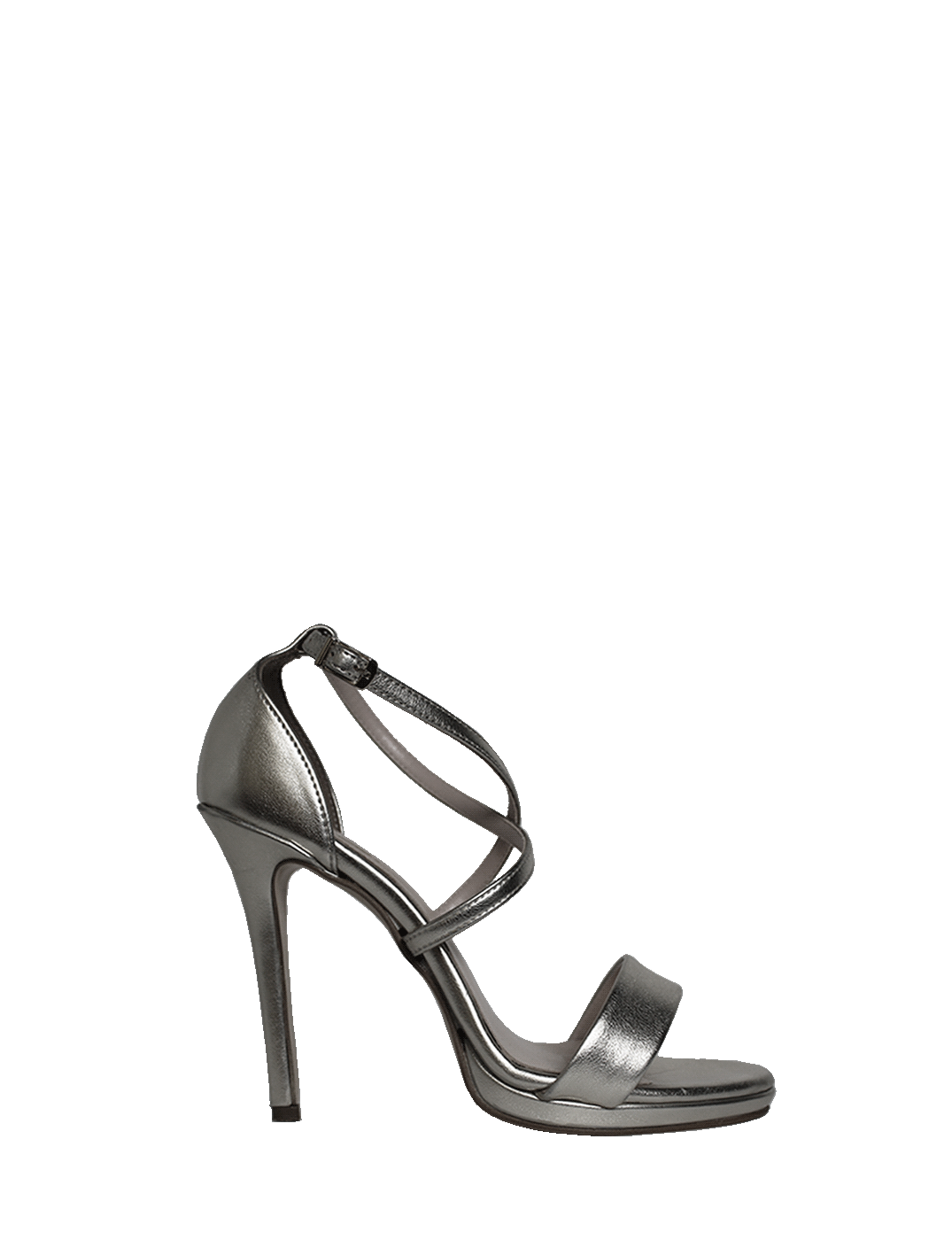 Leather Cross Strap Heels Sandals Rodem Shoes