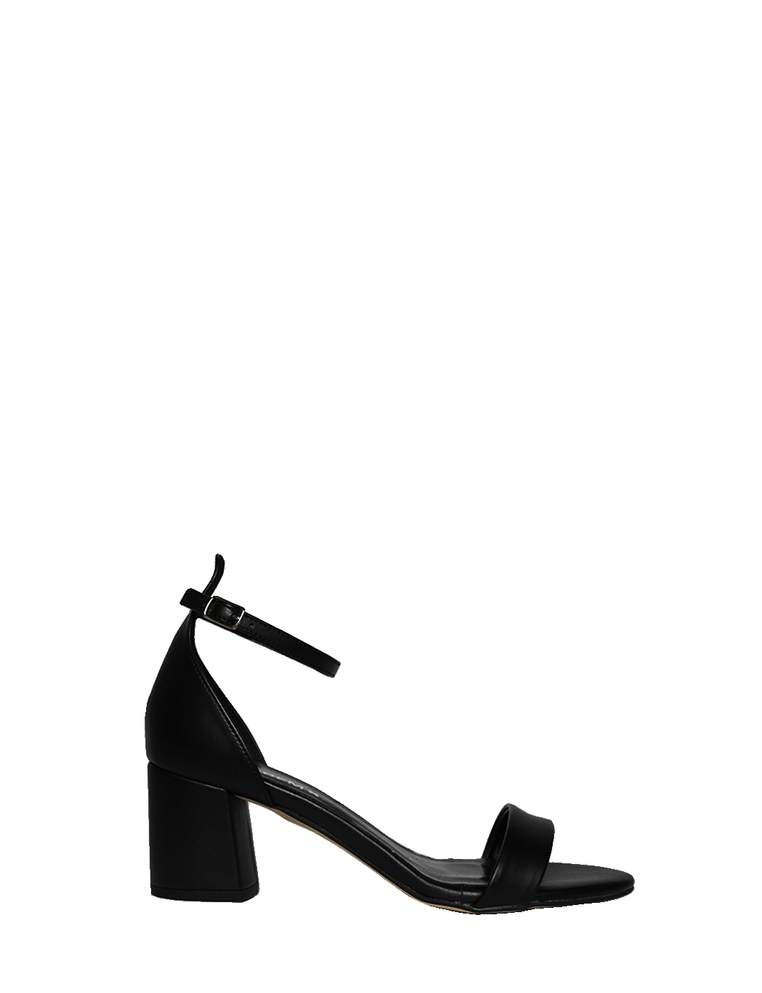 Leather Block Low Heel Sandals | Rodem Shoes