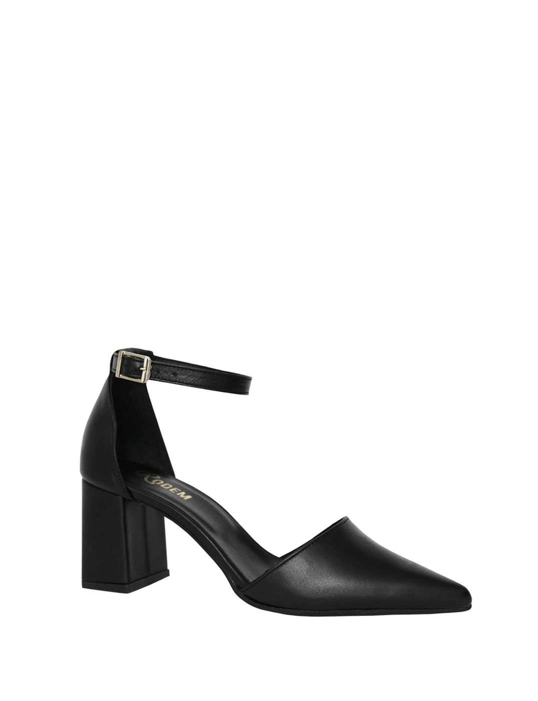 Black Leather Pumps Rodem Shoes
